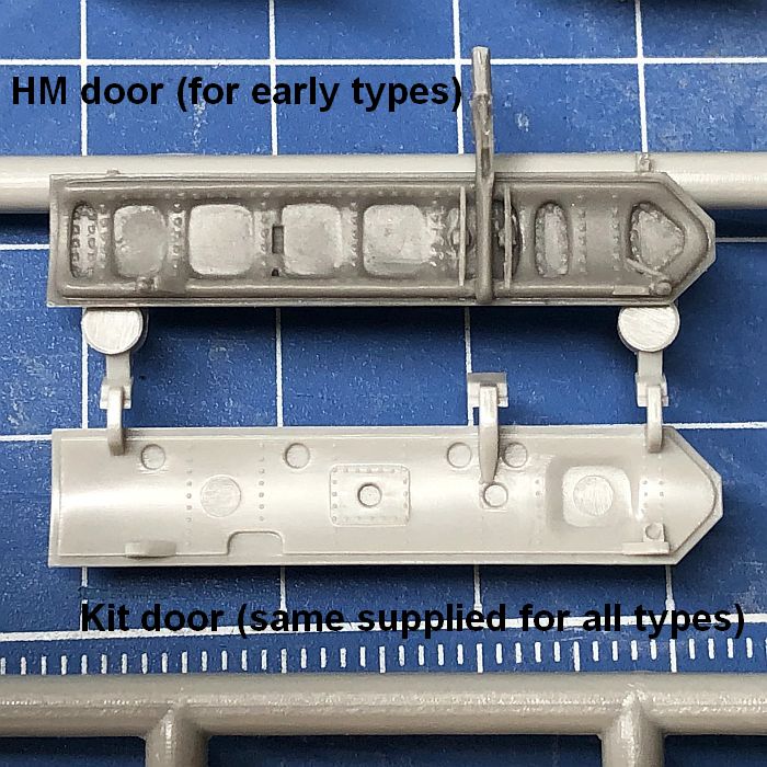 A-4B/C Nose Wheel Door (for Hasegawa)