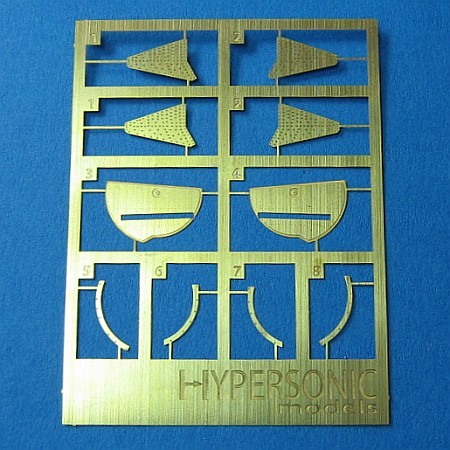 F-4 Phantom Unslotted Stabilators (for Hasegawa, Academy)