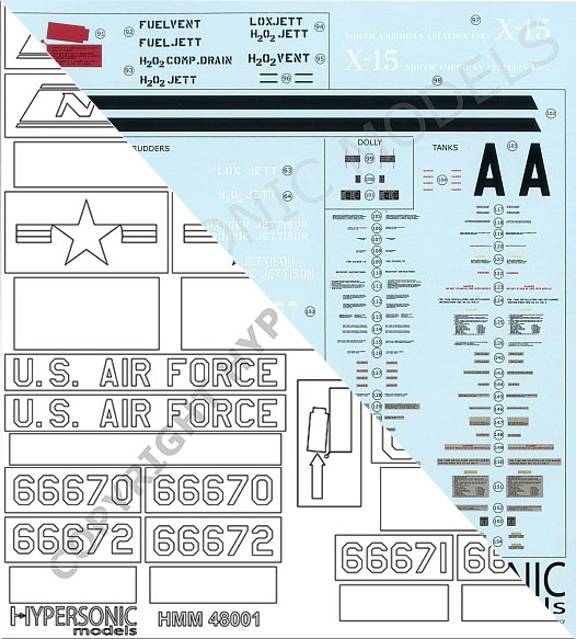 SOLD OUT: X-15 Markings Deal